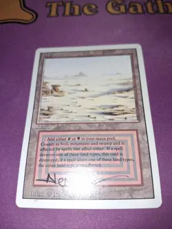 Badlands - Revised - * SIGNED * [LP] MTG - Image 1