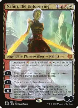 Nahiri, the Unforgiving 1x MtG Phyrexia: All Will Be One SP/NM - Image 1