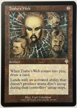MTG Tsabo's Web-Invasion NM-M - Image 1