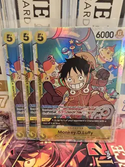 One Piece TCG The Best Vol. 2 PRB-02 - Monkey.D.Luffy OP07-109 SR Reprint NM - Image 1