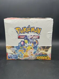 Pokemon TCG Scarlet & Violet: SV08 Surging Sparks Booster Box (36 Packs) Sealed - Image 1