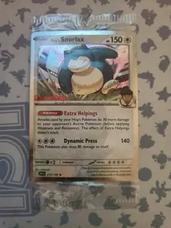 Hop’s Snorlax 117/159 - Promo - GAMESTOP - SEALED - Pokemon Journey Together - Image 1