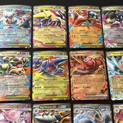 POKEMON TCG PHANTASMAL FLAMES MEGA EVOLUTION LOT OF 15 DOUBLE RARE EX’S NM - Image 5