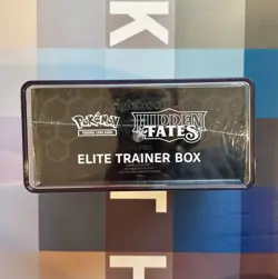 Pokemon Hidden Fates Elite Trainer Box ETB w/Protective Case -Factory Sealed New - Image 3