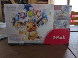 Pokemon Prismatic Evolutions Costco 2 Pack ETB with Booster Bundle - Image 1