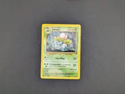 Pokemon TCG Ivysaur Base Set 30/102 Regular Unlimited Uncommon - NM - Image 1