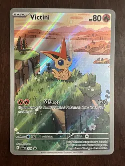 Victini SVP208 - Pokemon TCG Scarlet & Violet Promo Holo NM - Image 1