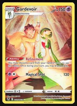 Gardevoir TG05/TG30 Pokemon SWSH12: Silver Tempest Trainer Gallery Ultra Rare LP - Image 1
