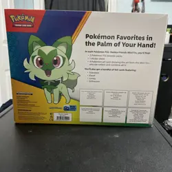 Pokemon TCG: 2023 Paldea Friends Mini Tin Costco 5 Pack New/Factory Sealed - Image 3