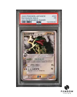 (POP 1) PSA 1 Rayquaza Delta Species 2006 Pokemon Holon Research Tower Unlimited - Image 1