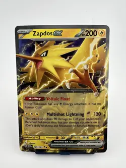 Pokemon TCG Zapdos ex 145/165 Sv: Scarlet & Violet 151 Holo Near Mint - Image 1