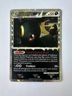 Pokemon TCG • Umbreon Prime • HGSS Undaunted 86/90 • NM Holo - Image 1