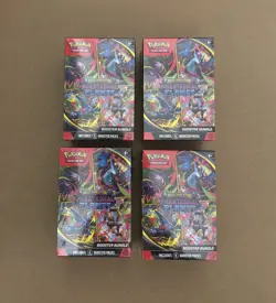 4x Pokemon Phantasmal Flames Booster Bundle New & Sealed ✅ - Image 1