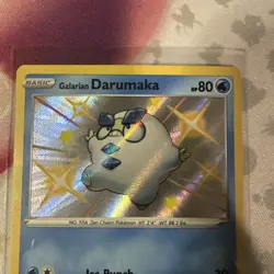 Pokemon TCG Shining Fates Galarian Darumaka Shiny Holo Rare SV023/SV122 NM - Image 2