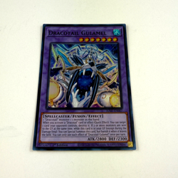 Yugioh! Dracotail Gulamel Super Rare JUSH-EN007 Justice Hunters 1st Edition NM M - Image 2