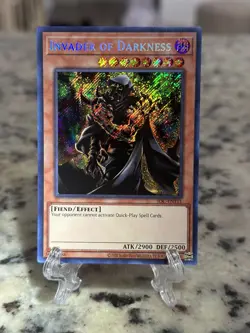 Invader of Darkness - IOC-EN111 (25th) - Near Mint NM - Secret Rare - Unlimited - Image 1