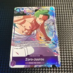 Zoro-Juurou Treasure Rare TR One Piece ST18-004 Emperors in the New World - Image 1