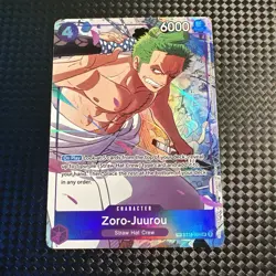 Zoro-Juurou Treasure Rare TR One Piece ST18-004 Emperors in the New World - Image 2