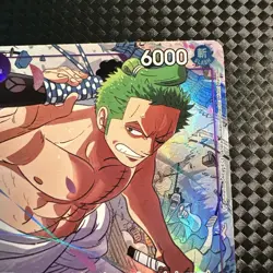 Zoro-Juurou Treasure Rare TR One Piece ST18-004 Emperors in the New World - Image 4