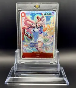 Uta ST23-001 SR | One Piece TCG: ST23: RED Shanks English - Foil NM - Image 1
