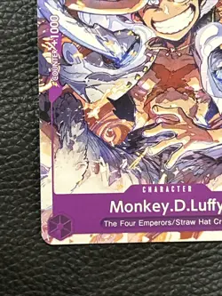 One Piece Monkey.D.Luffy 041 P-041 PR NM English - Image 4