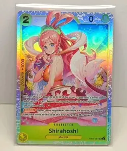 Shirahoshi EB01-057 One Piece TCG SR NM Super Rare Near Mint English Foil - Image 1
