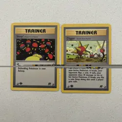 Pokemon TCG 1st Edition Bundle of 6: Grimer Ekans Meowth Ponyta Abra Rattata - Image 3