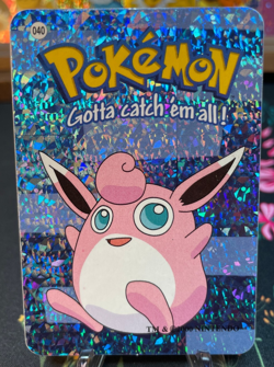 🔥 Wigglytuff #040 - Vintage Vending Machine Prism Sticker 2000 - Pokemon 🔥 - Image 1