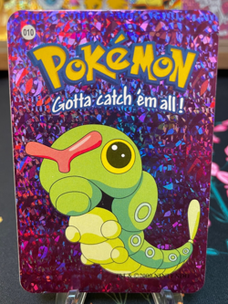 🔥Caterpie #010 - Vintage Vending Machine Prism Sticker 2000 - Pokemon 🔥 - Image 1