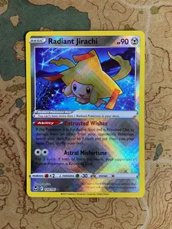 Pokemon Card TCG - Silver Tempest Radiant Rare Set Tsareena Jirachi Alakazam NM - Image 3