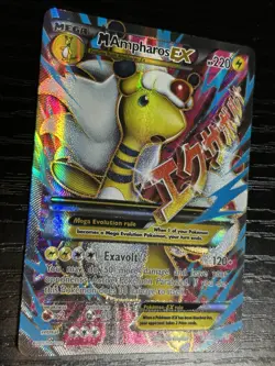 Pokemon Card - M Ampharos EX (Full Art) 88/98 XY-Ancient Origins Ultra Rare Holo - Image 2
