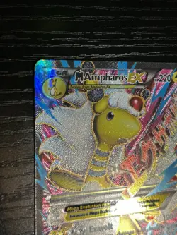 Pokemon Card - M Ampharos EX (Full Art) 88/98 XY-Ancient Origins Ultra Rare Holo - Image 4