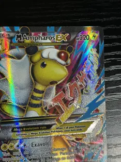 Pokemon Card - M Ampharos EX (Full Art) 88/98 XY-Ancient Origins Ultra Rare Holo - Image 5