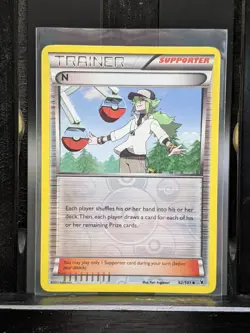 TCG Pokemon N Supporter 92/101 Noble Victories Reverse Holo 2011: LP Ungraded - Image 1