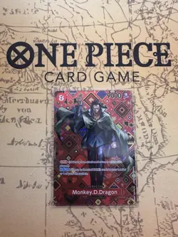 One Piece TCG Monkey D. Dragon OP07-015 SP OP09 Alt Art NM ENGLISH - Image 1