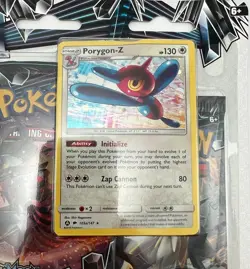 (403148) Pokemon Sun & Moon Ultra Prism Porygon-Z 3-Pack Blister Factory Sealed - Image 3