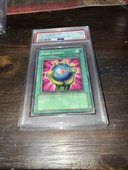 PSA 7- Yu-Gi-Oh Card - LOB-088 - DARK ENERGY (common) *1st Edition* - NM - Image 1