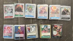 One Piece bulk lot english, Leader, Rare, Super Rare, Event, Don!! 250+ Cards - Image 1
