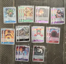 One Piece bulk lot english, Leader, Rare, Super Rare, Event, Don!! 250+ Cards - Image 4