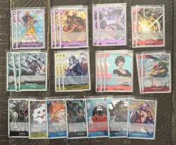 One Piece bulk lot english, Leader, Rare, Super Rare, Event, Don!! 250+ Cards - Image 5