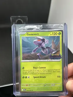 Pokemon Genesect Phantasmal Flames Promo Holo Card Best Buy Exclusive Sealed - Image 2