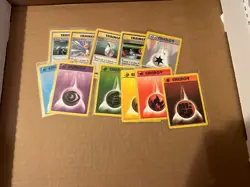 Complete Base Set 17-102 NM-lp Rare Commons And Uncommons Non Holo Pokemon Cards - Image 3