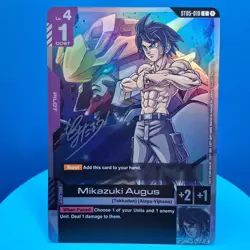 Mikazuki Augus (Event Promo) - Gundam Promotional Card Gundam Card Game - Image 1