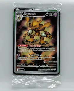 Alakazam 009 - Mega Evolution Pokemon Center Promo - Sealed - Image 1