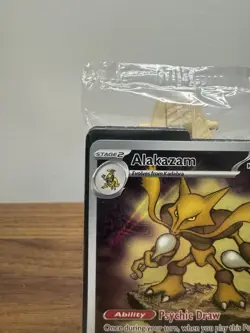 Alakazam 009 - Mega Evolution Pokemon Center Promo - Sealed - Image 2