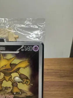 Alakazam 009 - Mega Evolution Pokemon Center Promo - Sealed - Image 3