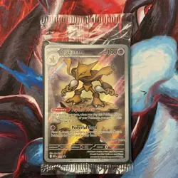 Alakazam 009 Sealed - Mega Evolution Pokemon Center Stamped Black Star Promo - Image 1