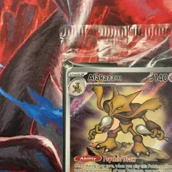 Alakazam 009 Sealed - Mega Evolution Pokemon Center Stamped Black Star Promo - Image 2