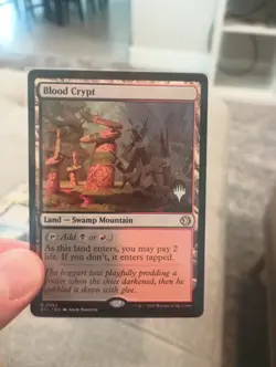 1 x Blood Crypt Lorwyn Eclipsed - NM-Mint - MTG Promo Stamped - Image 1
