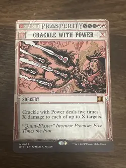 Crackle with Power Outlaws of Thunder Junction: Breaking News Regular - Image 1